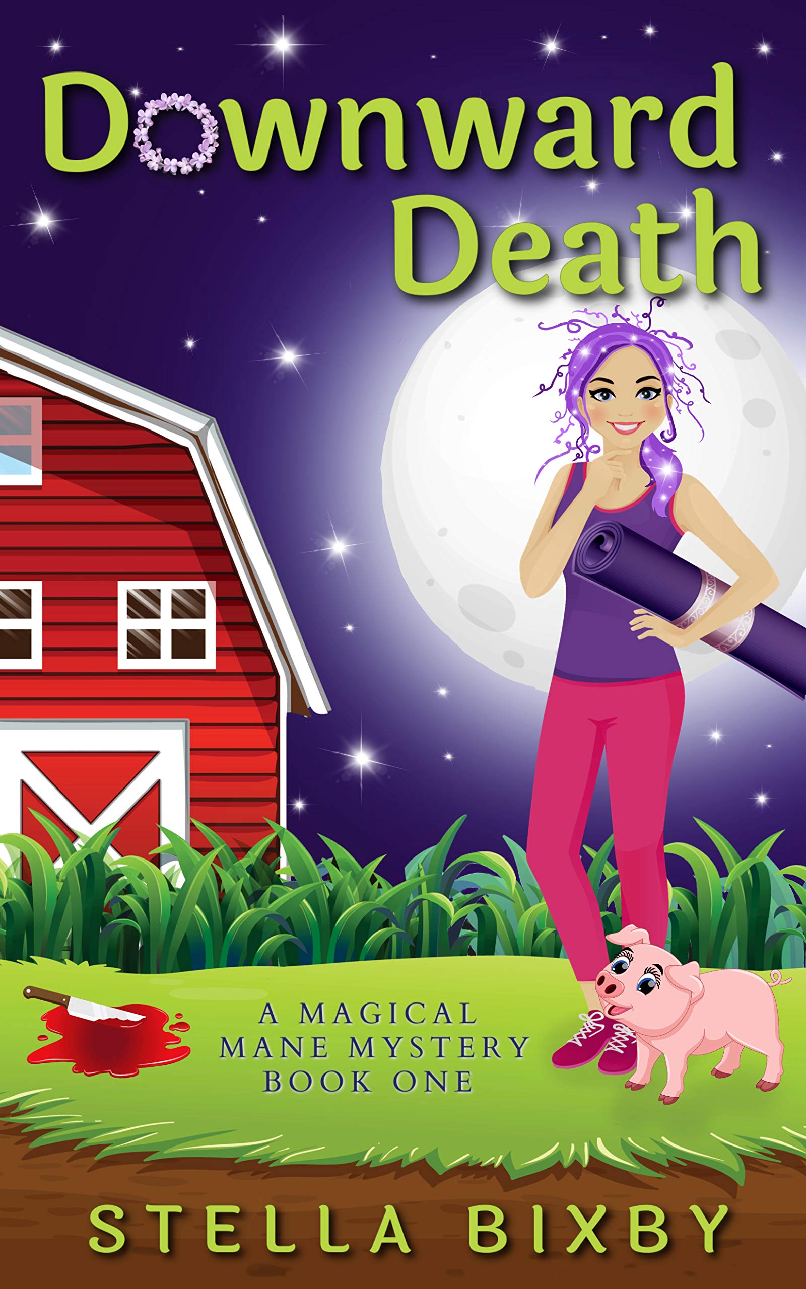 Downward Death (A Magical Mane Mystery, #1)