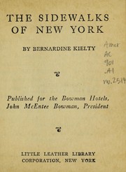 The Sidewalks of New York (Leather Bound)