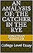 An Analysis of: The Catcher...