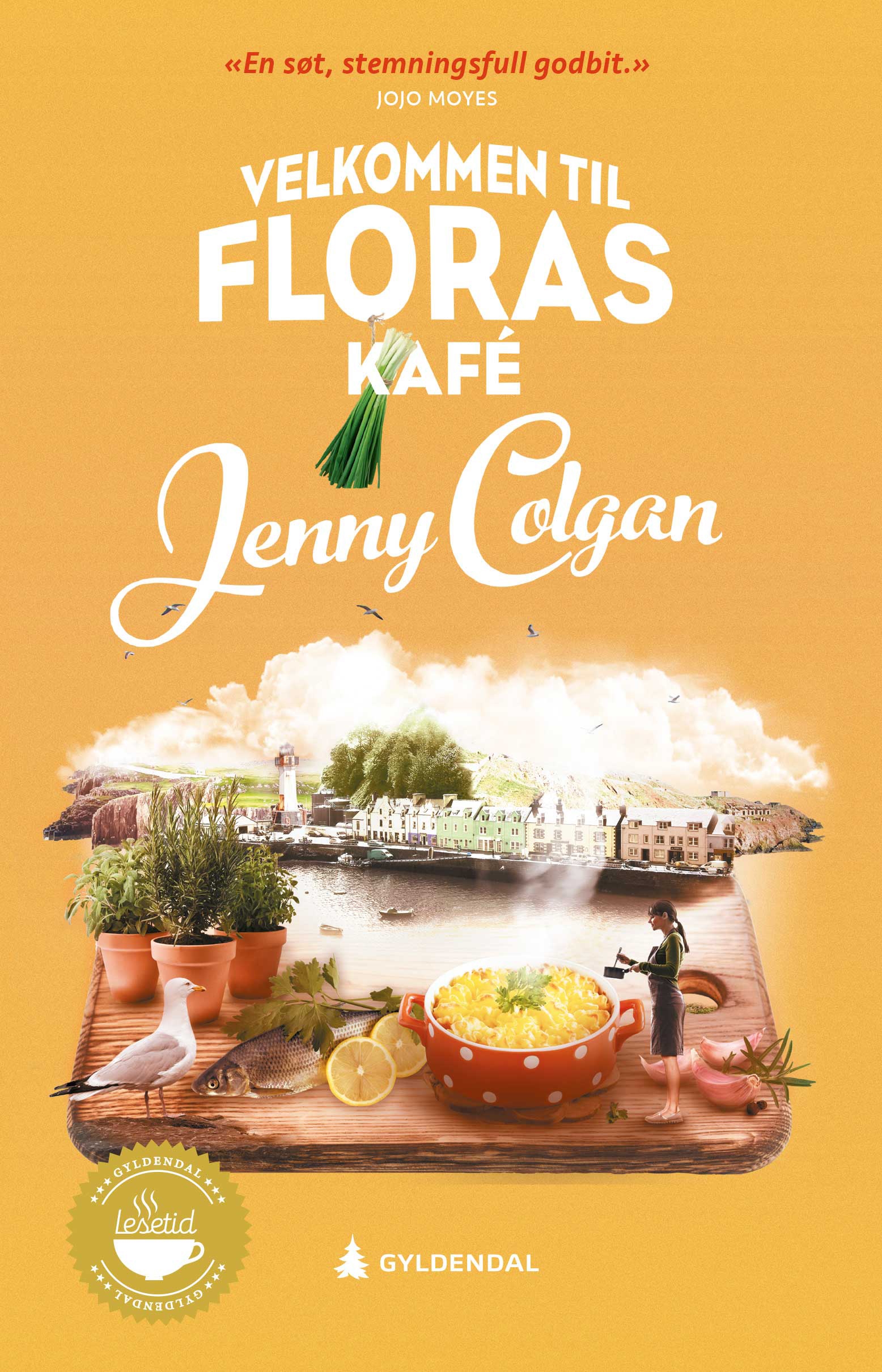 Velkommen til Floras kafé  (Den lille øya i havet, #1)