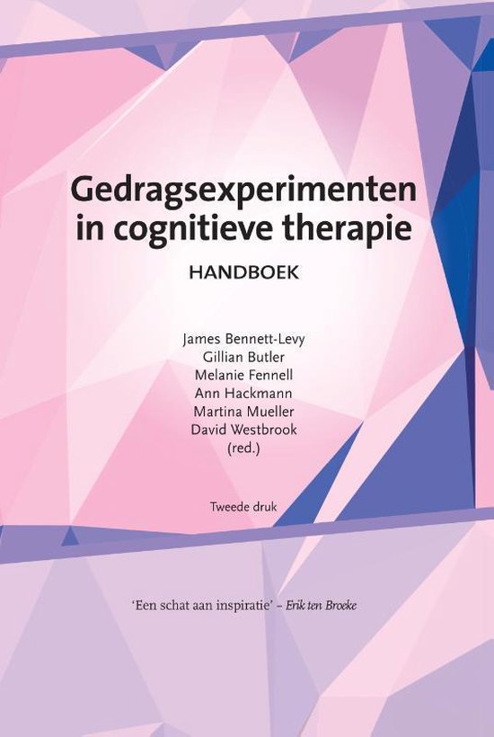 Gedragsexperimenten in cognitieve therapie handboek
