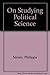 On Studying Political Science