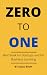 Zero to One: If you want to...