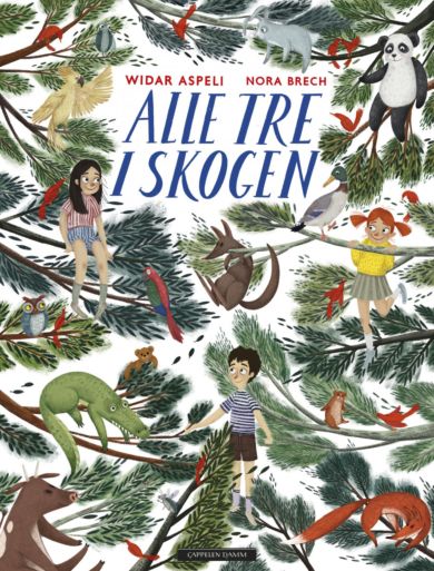 Alle tre i skogen (Hardcover)