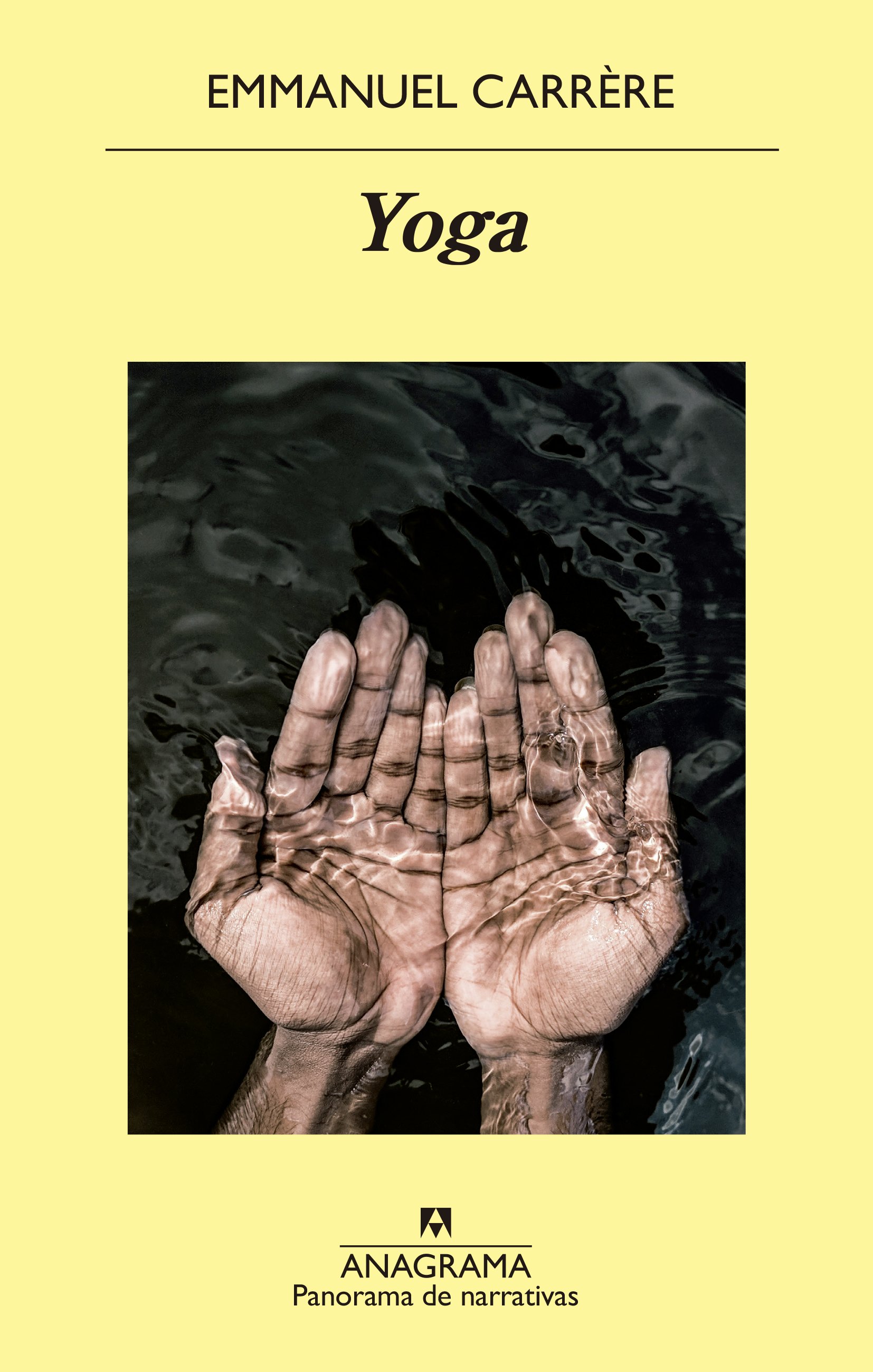 Portada de Yoga, de Emmanuel Carrère
