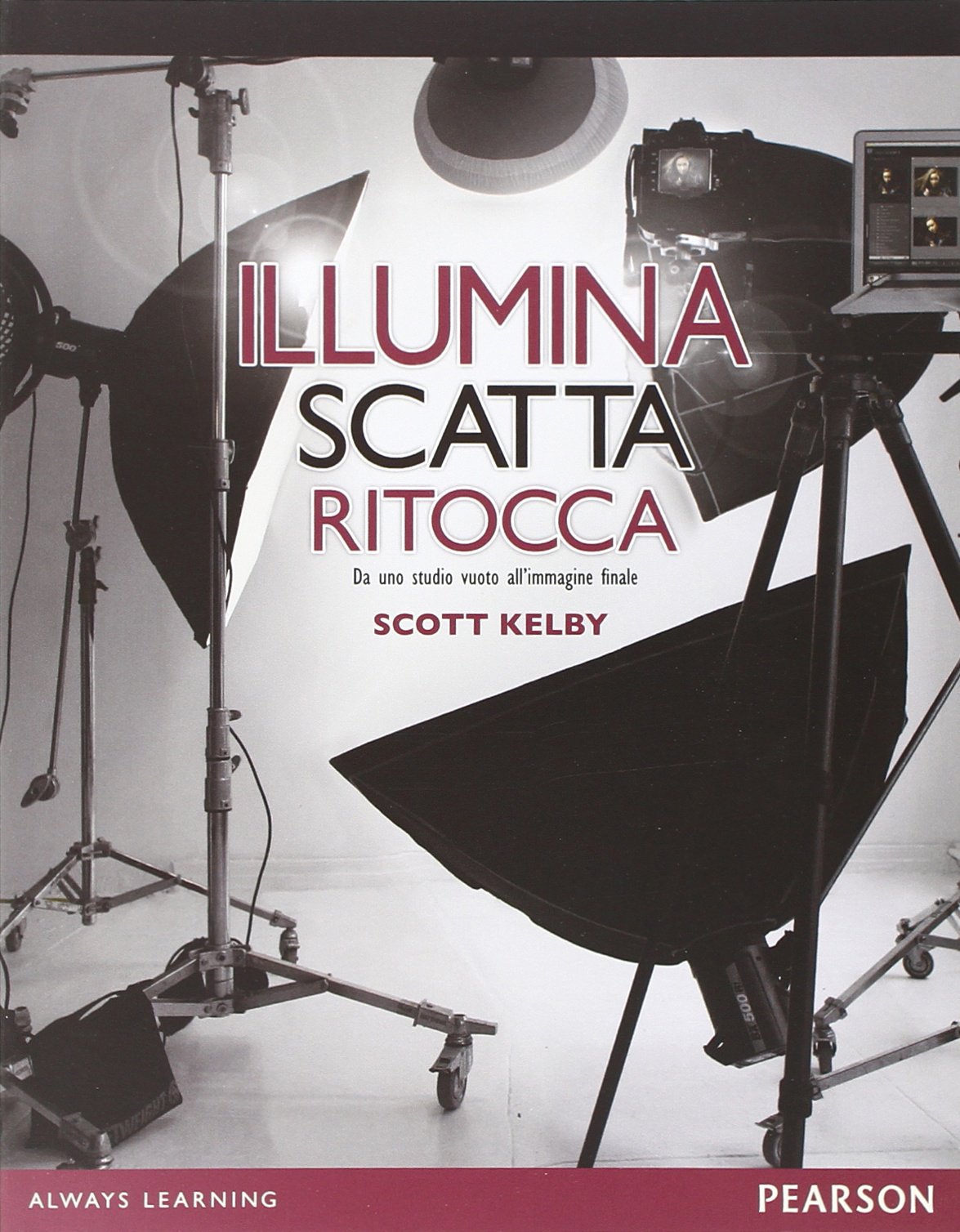 Illumina scatta ritocca - da uno studio vuoto all'immagine finale
