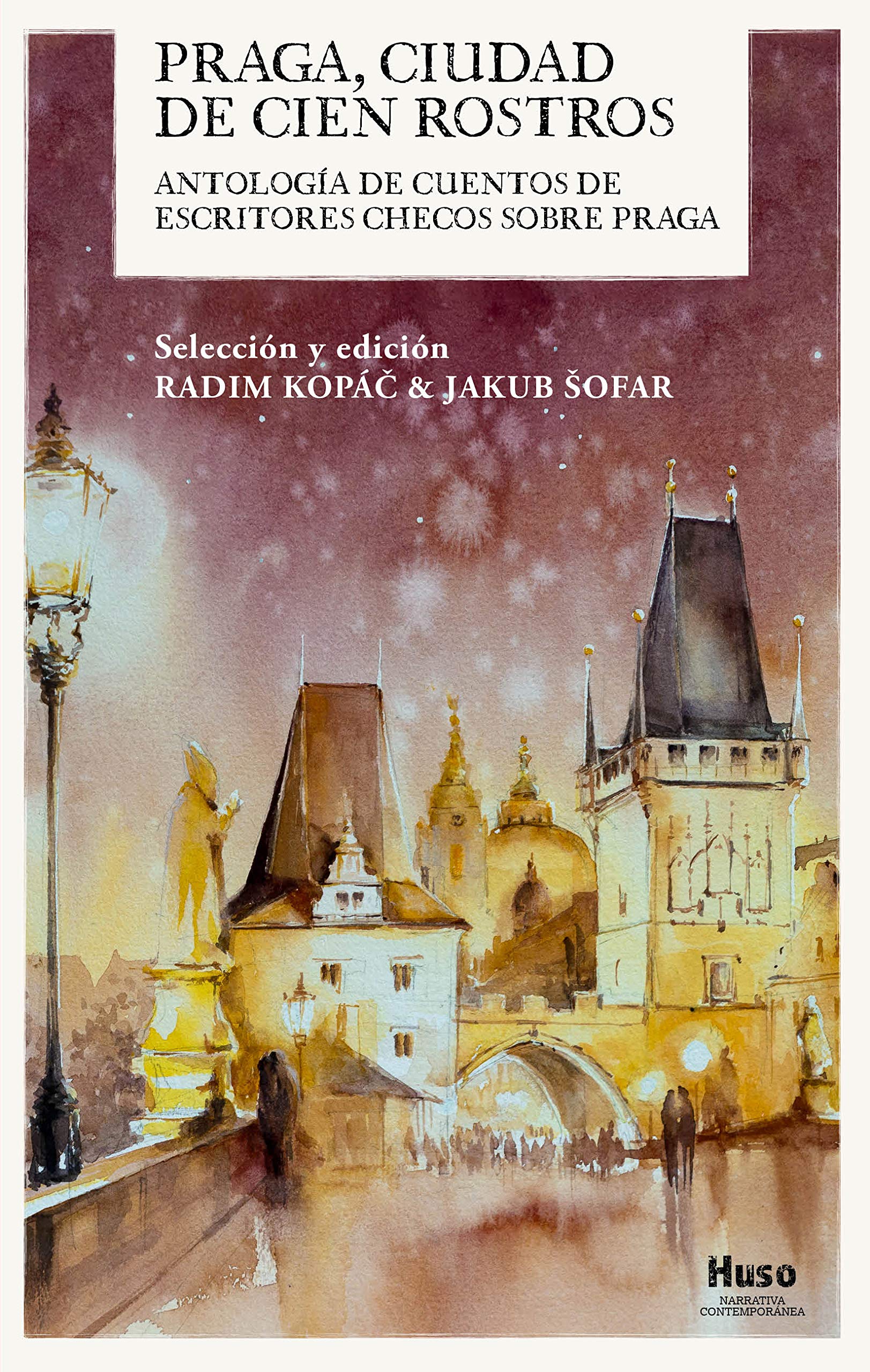 Portada de Praga, ciudad de cien rostros, de Radim Kopáč