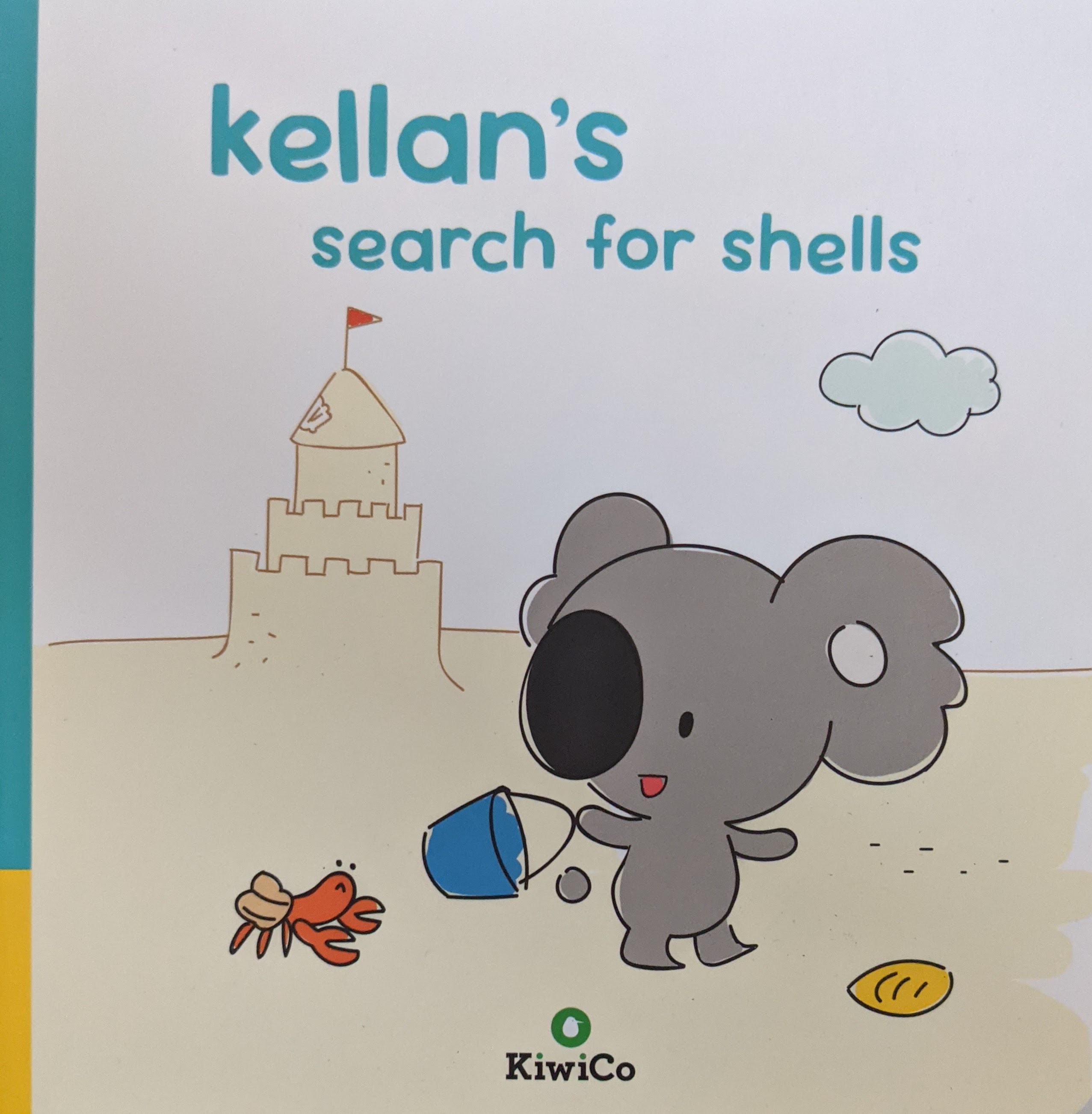 Kellan's Search For Shells (Board book)
