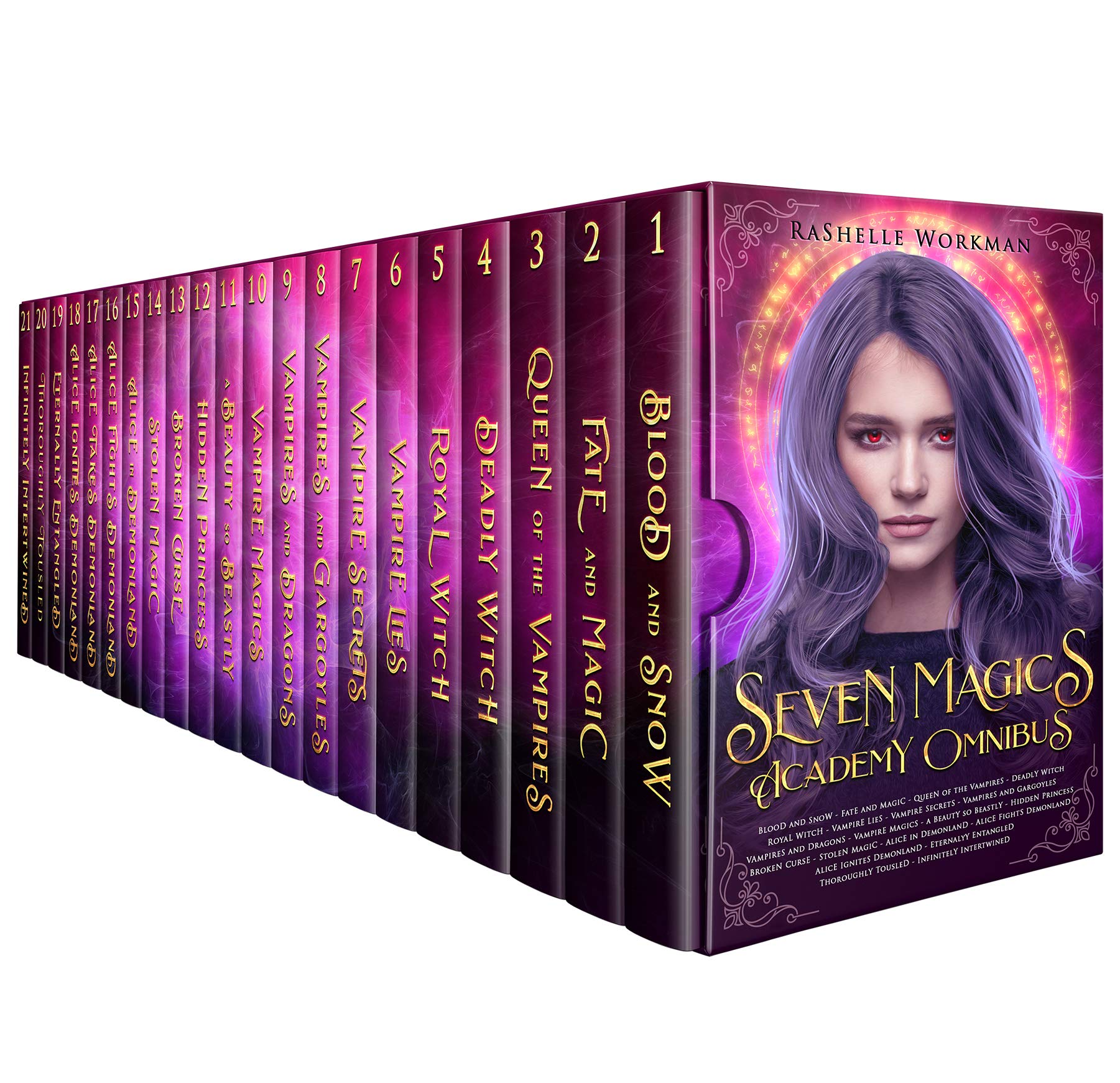 Fairy Tale Bundle I | Seven Magics Academy Books 1-10: Includes Modern YA Paranormal Fairy Tale Retellings of Snow White, Cinderella, & Jasmine (Kindle Edition)