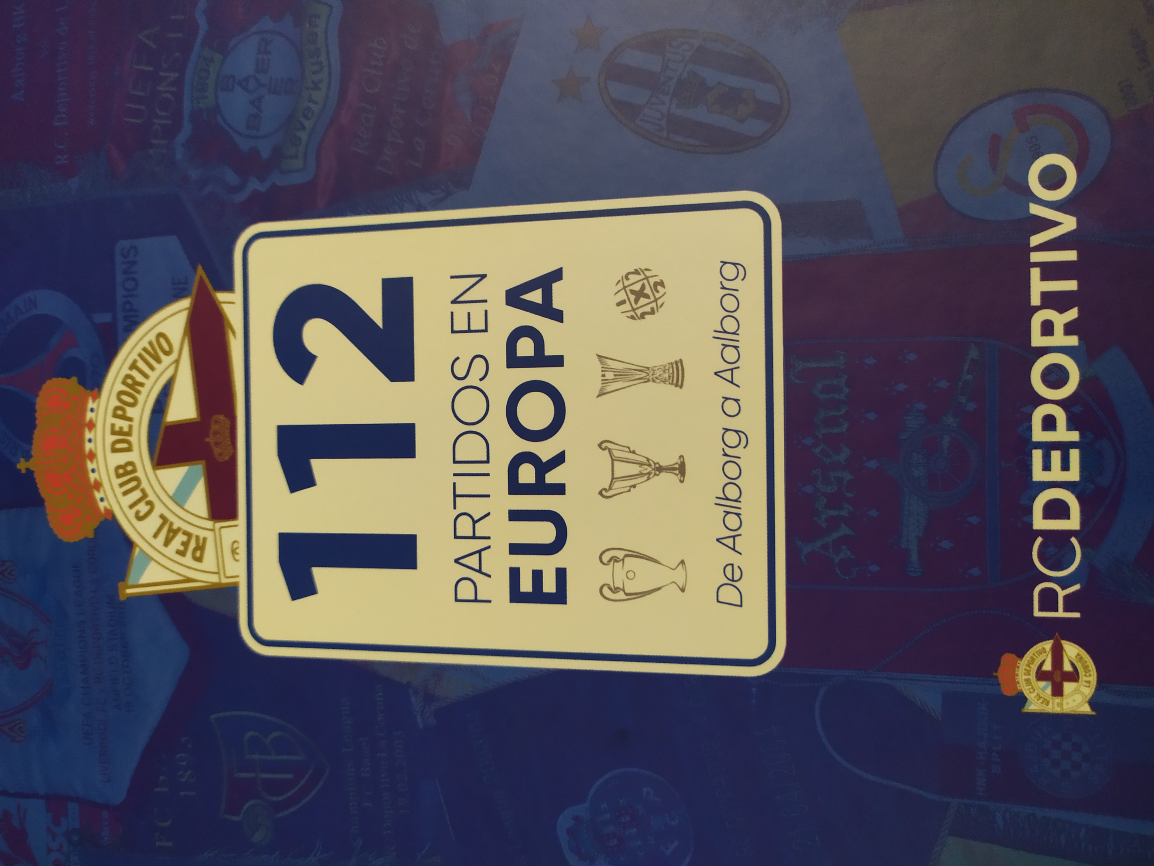 RC Deportivo 112 partidos en europa - De Aalborg a Aalborg