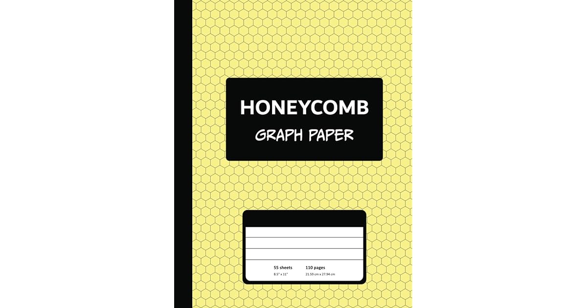 Graph Paper Hex Graph Paper Notebook For Organic Chemistry