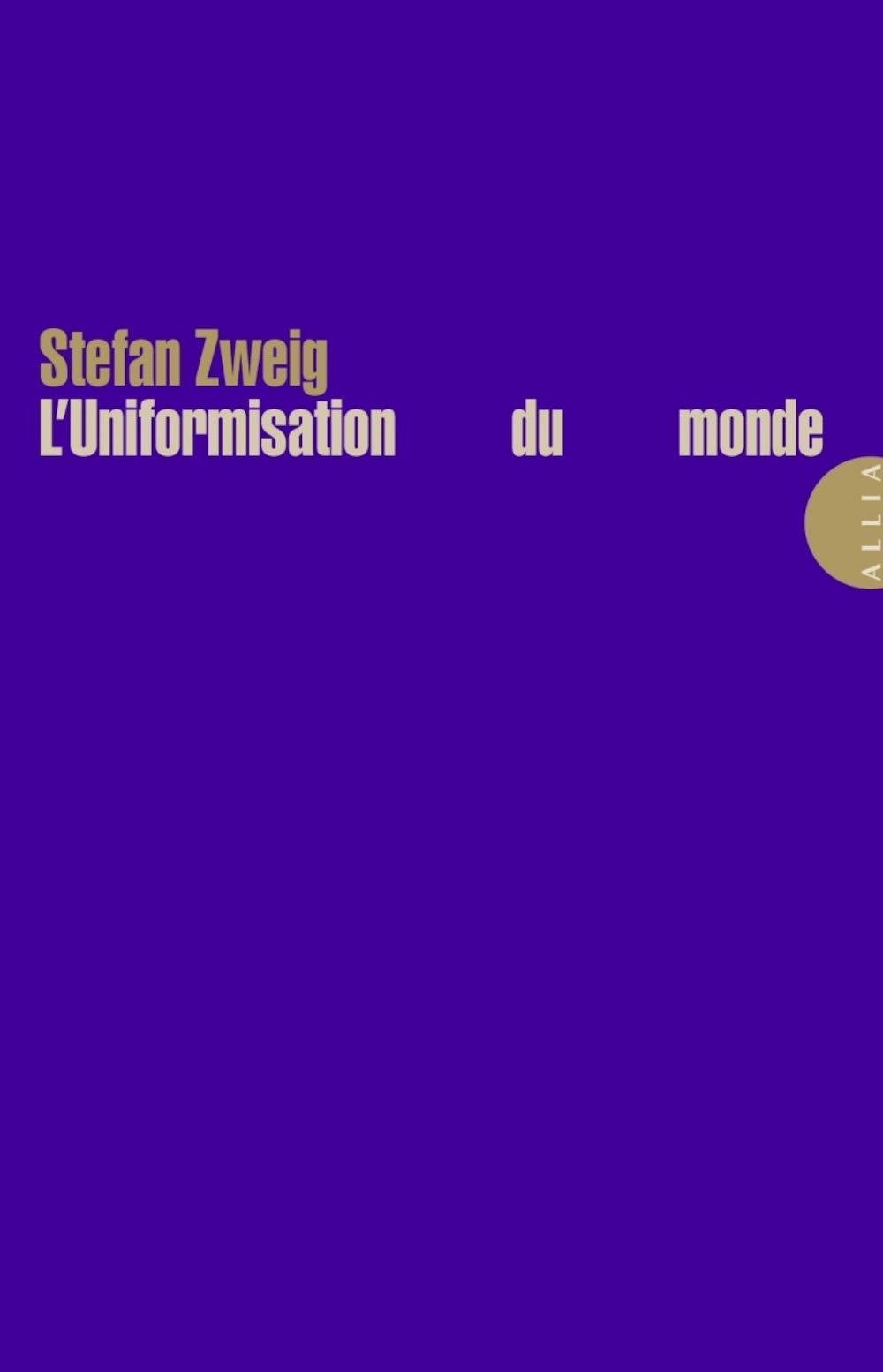 L'Uniformisation du monde (Paperback)