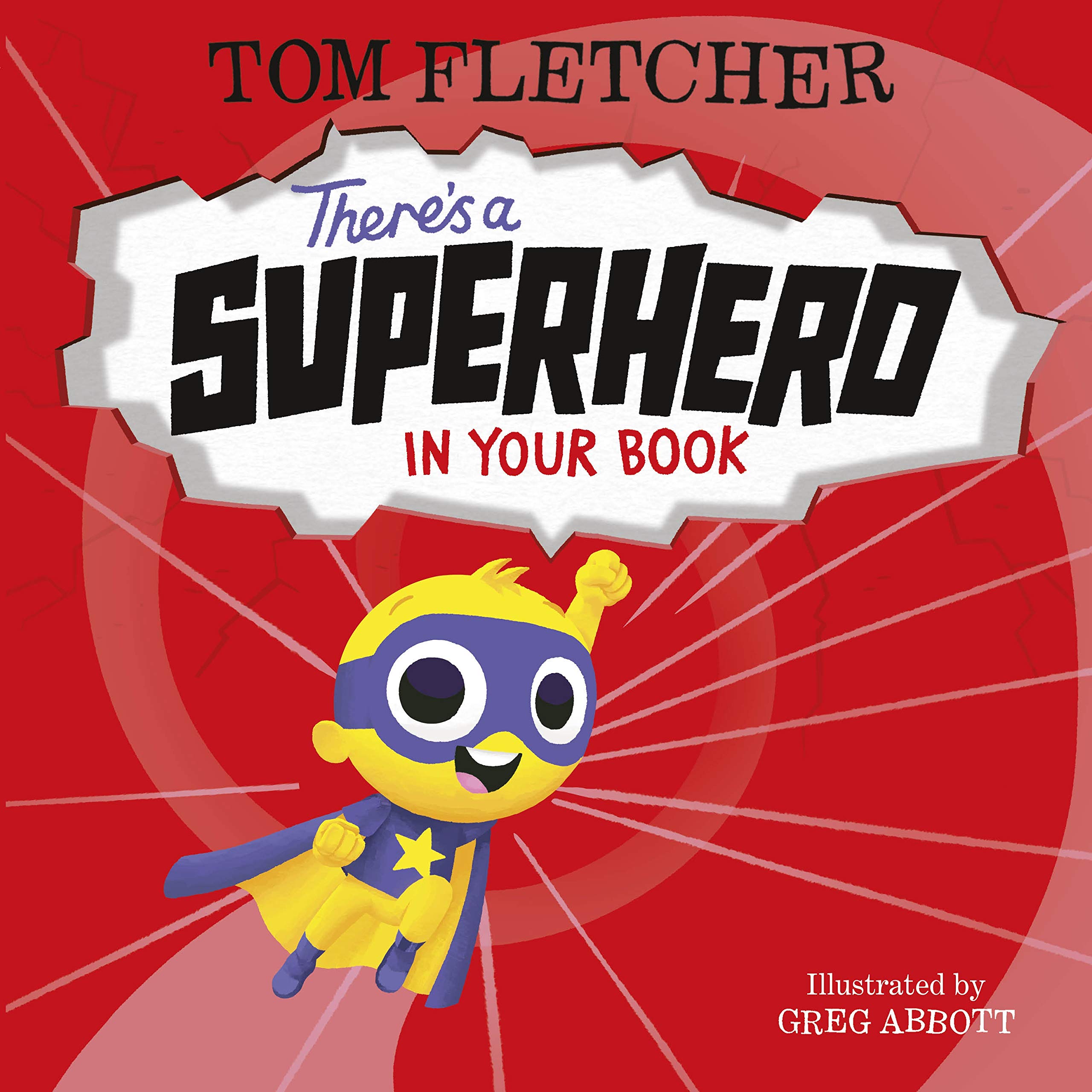 Theres A Superhero In Your Book (Hardcover)