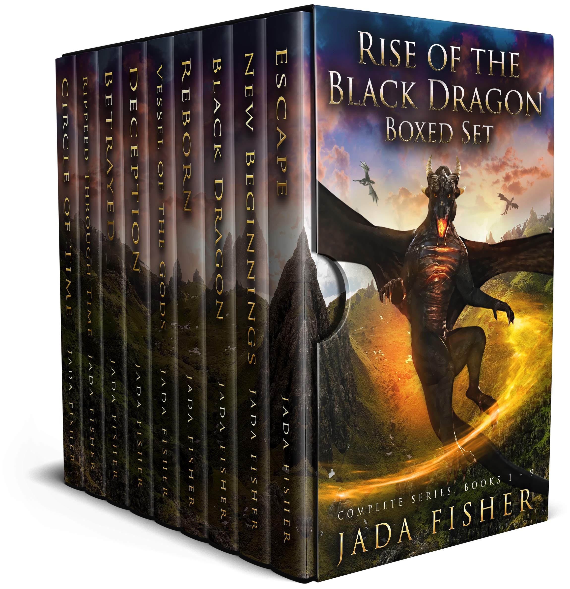 Rise of the Black Dragon Complete Series Boxed Set: Books 1 - 9 (Kindle Edition)