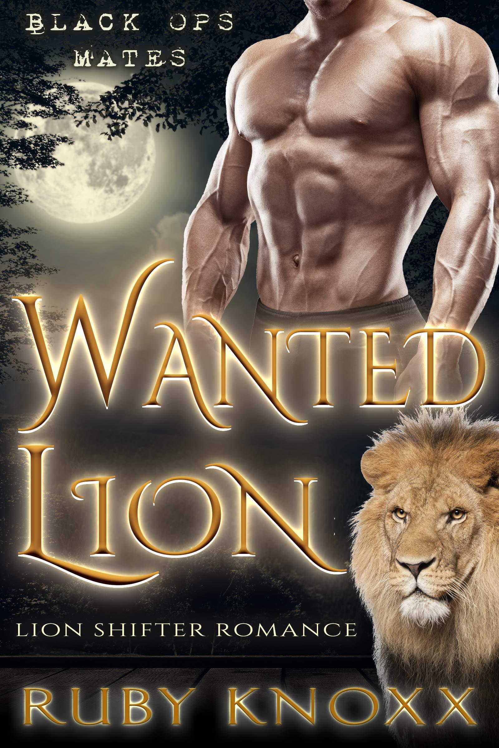 Wanted Lion (Black Ops Mates #6)