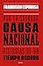 Por la sagrada causa nacion...