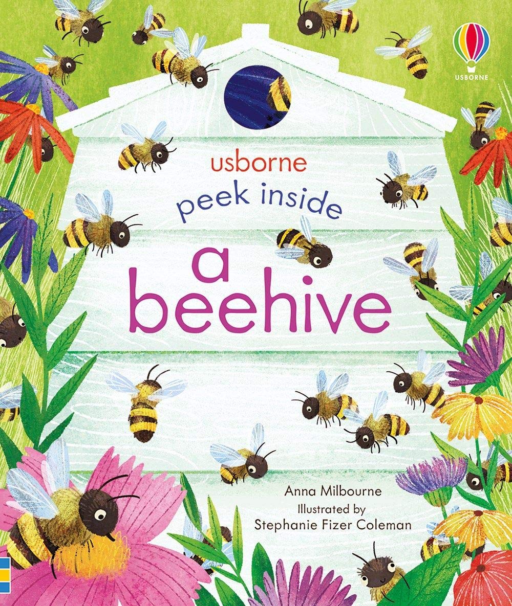 Peek Inside a Beehive (Board book)