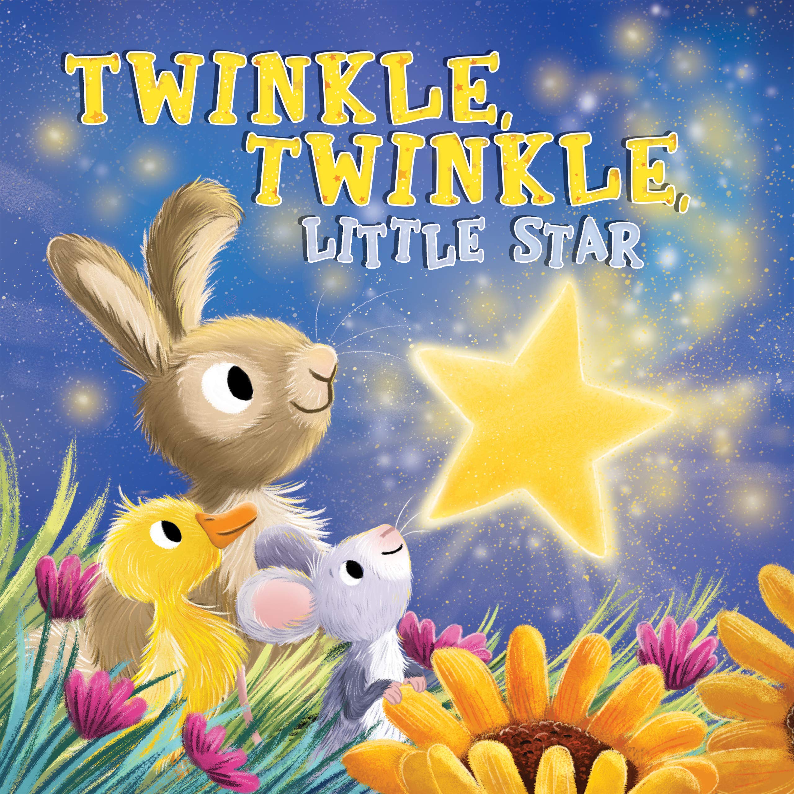 Twinkle, Twinkle Little Star - Childrens Chunky Padded Board Book - Classic (Board book)