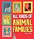 All Kinds of Animal Families