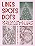 Lines Spots Dots CHRISTMAS One Color Coloring Book by Color Relaxation