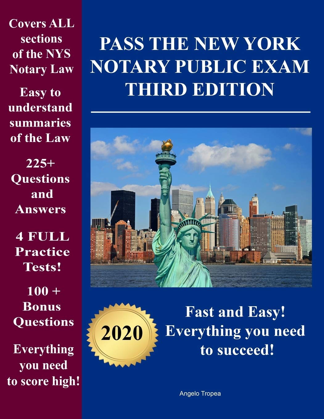 Pass the New York Notary Public Exam Third Edition: Everything you need - Exam Prep with 4 Full Practice Tests! (Paperback)