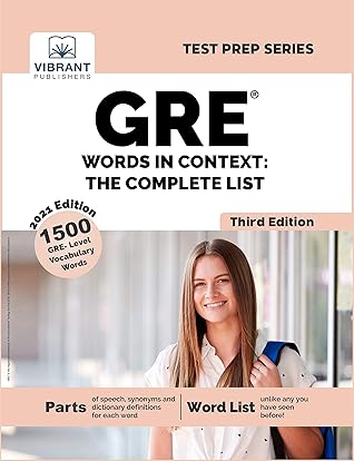 GRE Words In Context: The Complete List