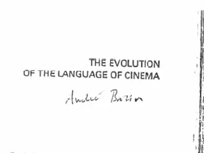 The Evolution of the Language of Cinema (Paperback)