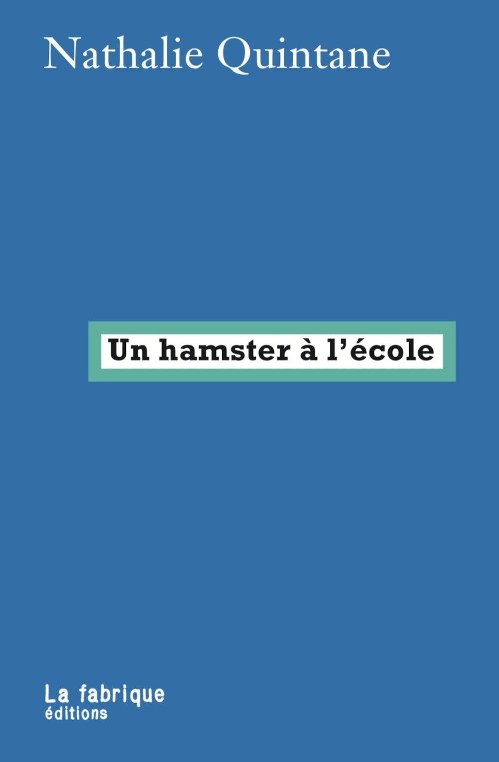 Un hamster à l’école (Paperback)