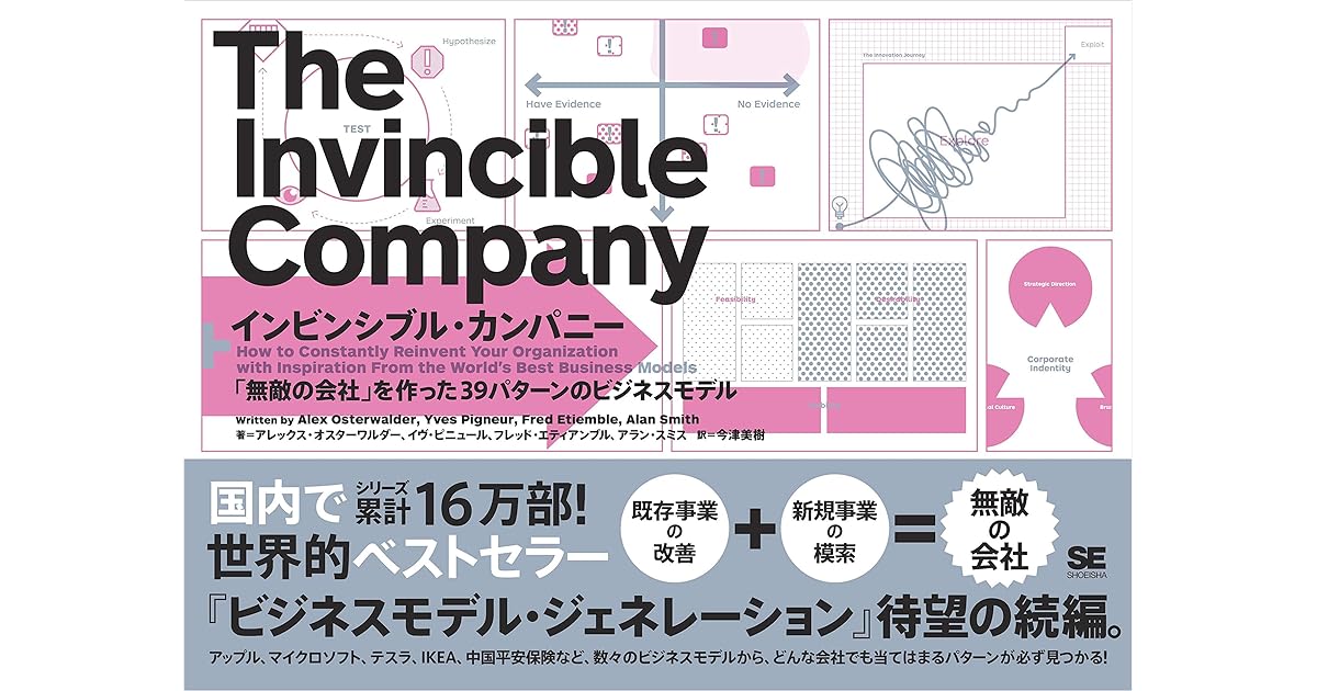 インビンシブル カンパニー 無敵の会社 を作った39パターンのビジネスモデル By アレックス オスターワルダー インビンシブル カンパニー 無敵の会社 を作った39パターンのビジネスモデル By アレックス オスターワルダー