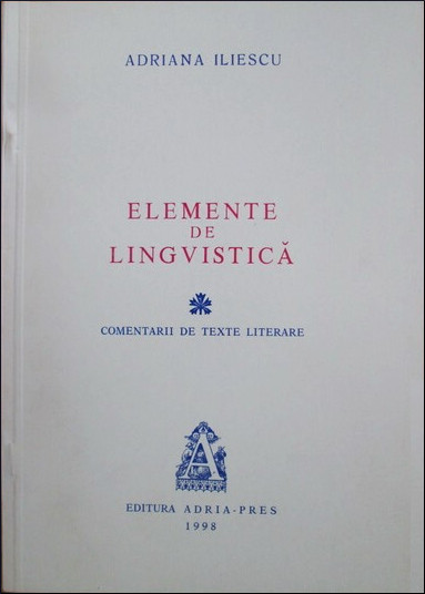 Elemente de lingvistică