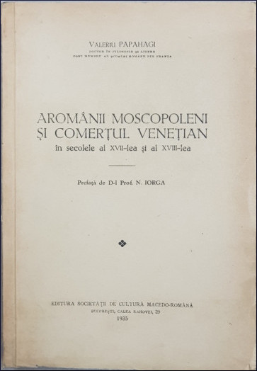 Aromânii moscopoleni și comerțul venețian în secolele al XVII-lea și al XVIII-lea