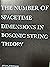 The Number of Spacetime Dim...