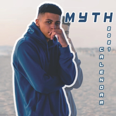 Myth: 2021-2022 calendar - 24 months - 8.5 x 8.5 glossy paper