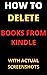 HOW TO DELETE BOOKS FROM KINDLE LIBRARY IN JUST 5 SECONDS WIT... by Hrx Reads
