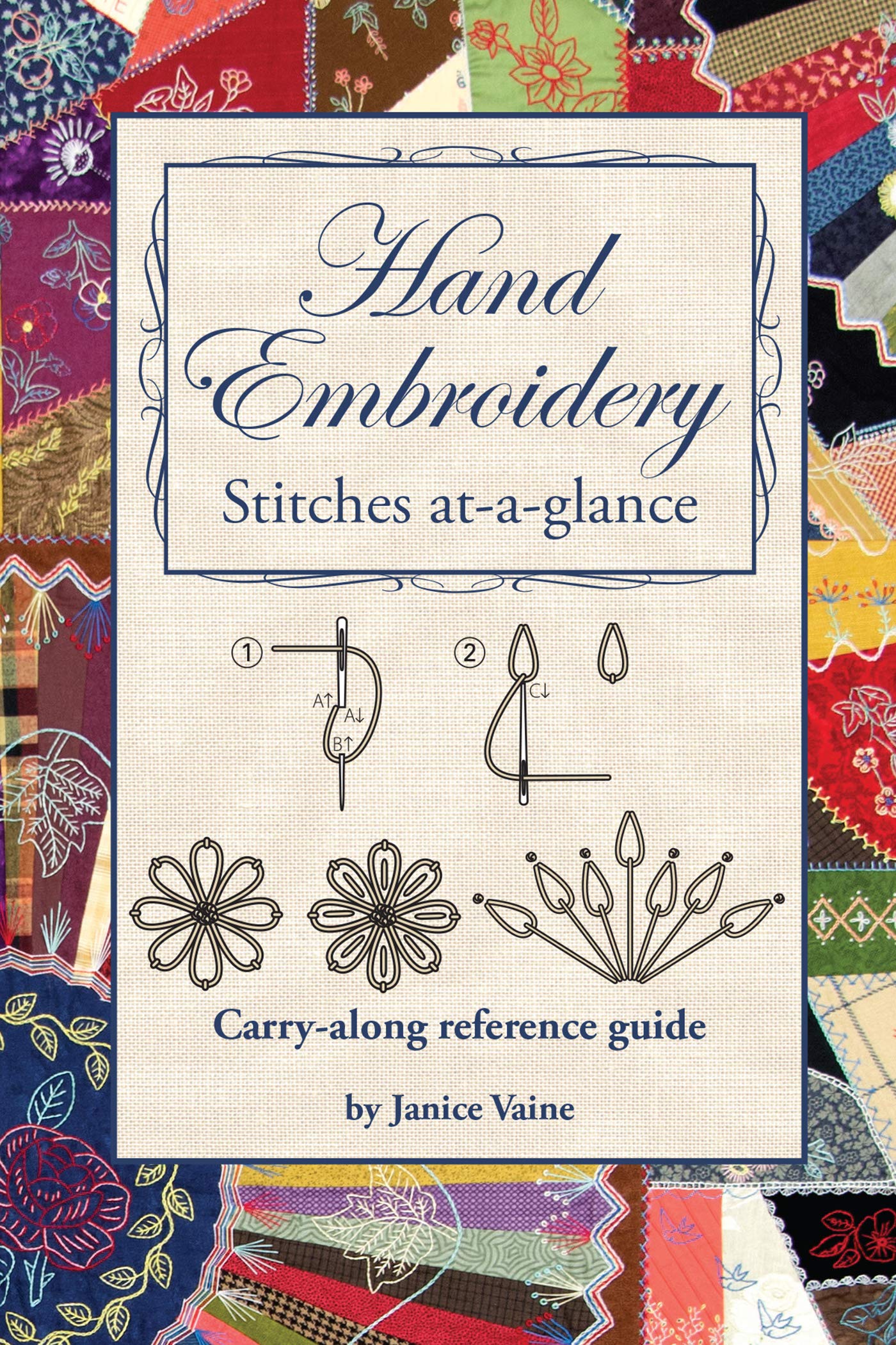 Hand Embroidery Stitches At-A-Glance (Kindle Edition)
