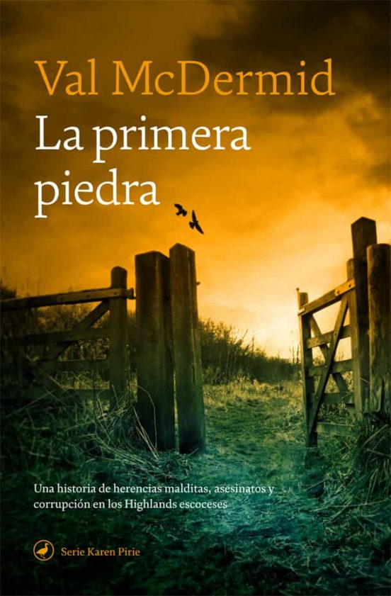 Portada de La primera piedra, de Val McDermid