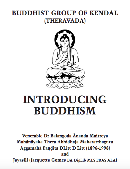 Introducing buddhism