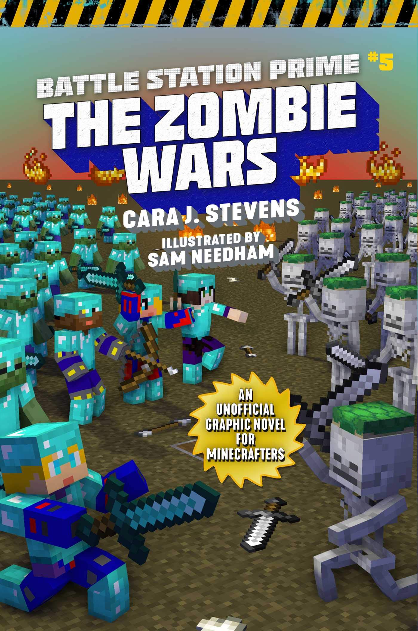 Zombie Wars: An Unofficial Graphic Novel for Minecrafters (Unofficial Battle Station Prime #5)