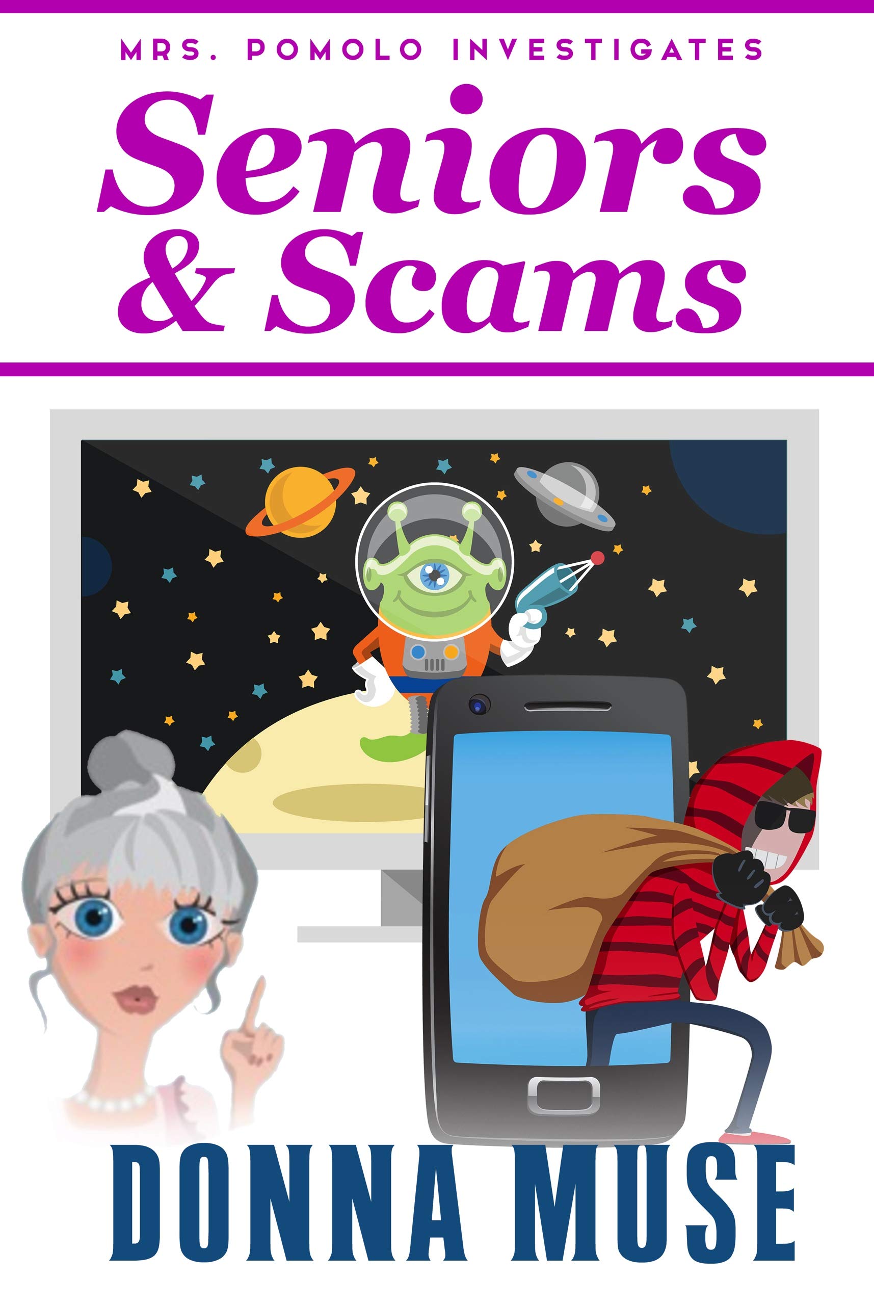 Seniors & Scams (Mrs. Pomolo Investigates, #18)