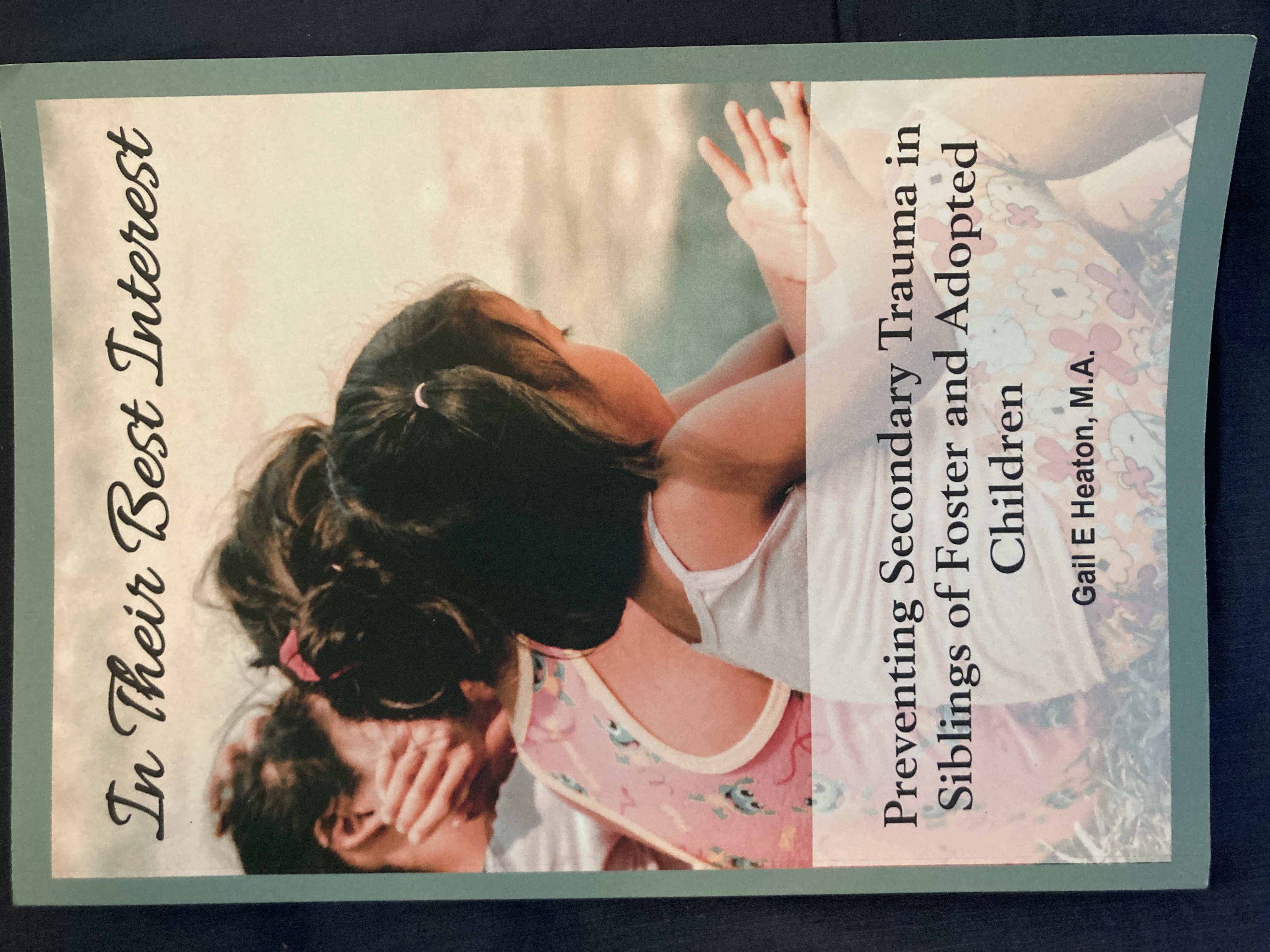 In Their Best Interest: Preventing Secondary Trauma in Siblings of Foster and Adopted Children