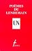 Poèmes du lendemain Un by Louise-Anne Blouin