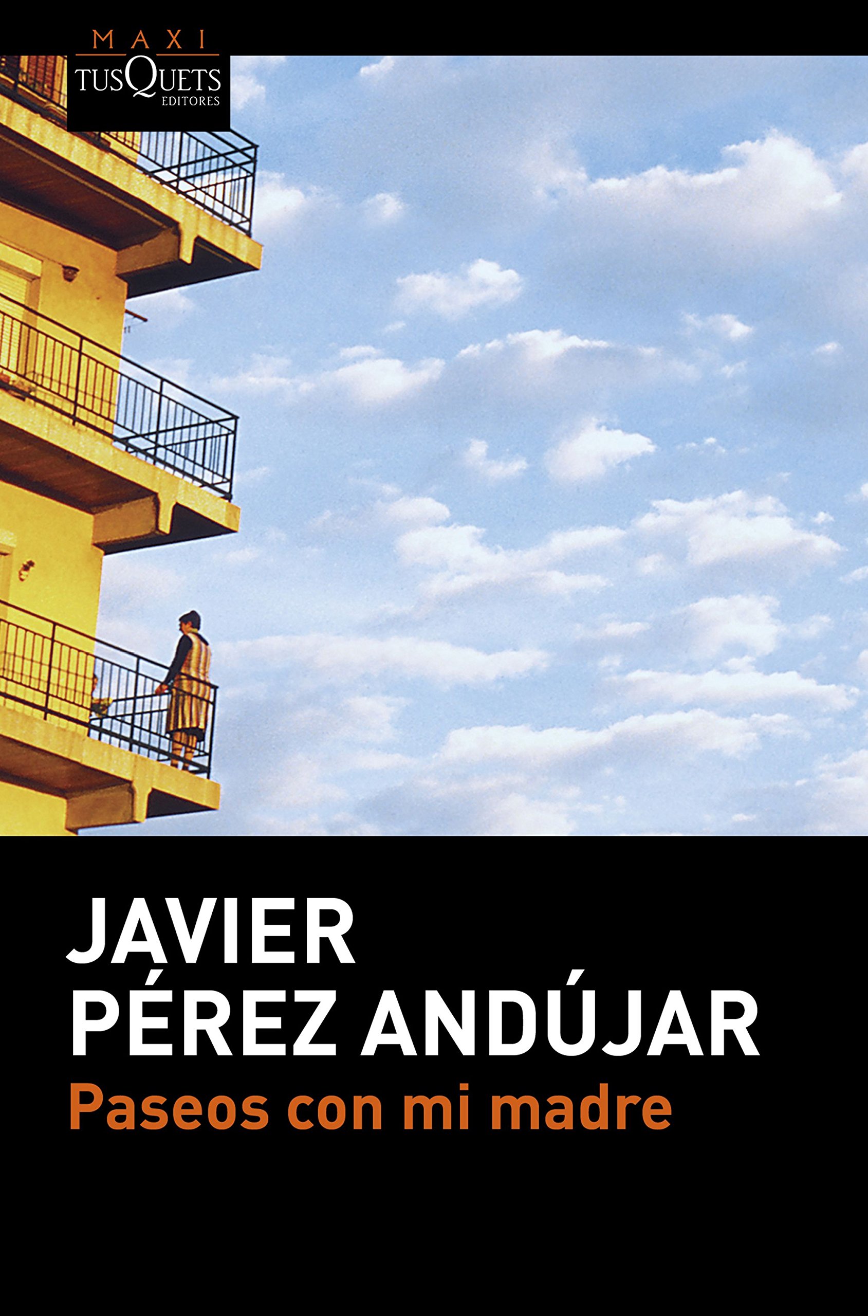 Portada de Paseos con mi madre, de Javier Pérez Andújar