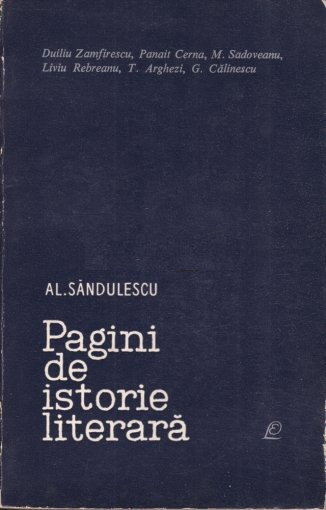 Pagini de istorie literară