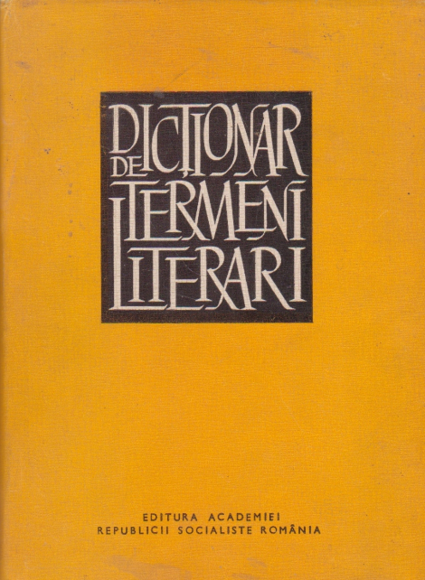 Dicționar de termeni literari
