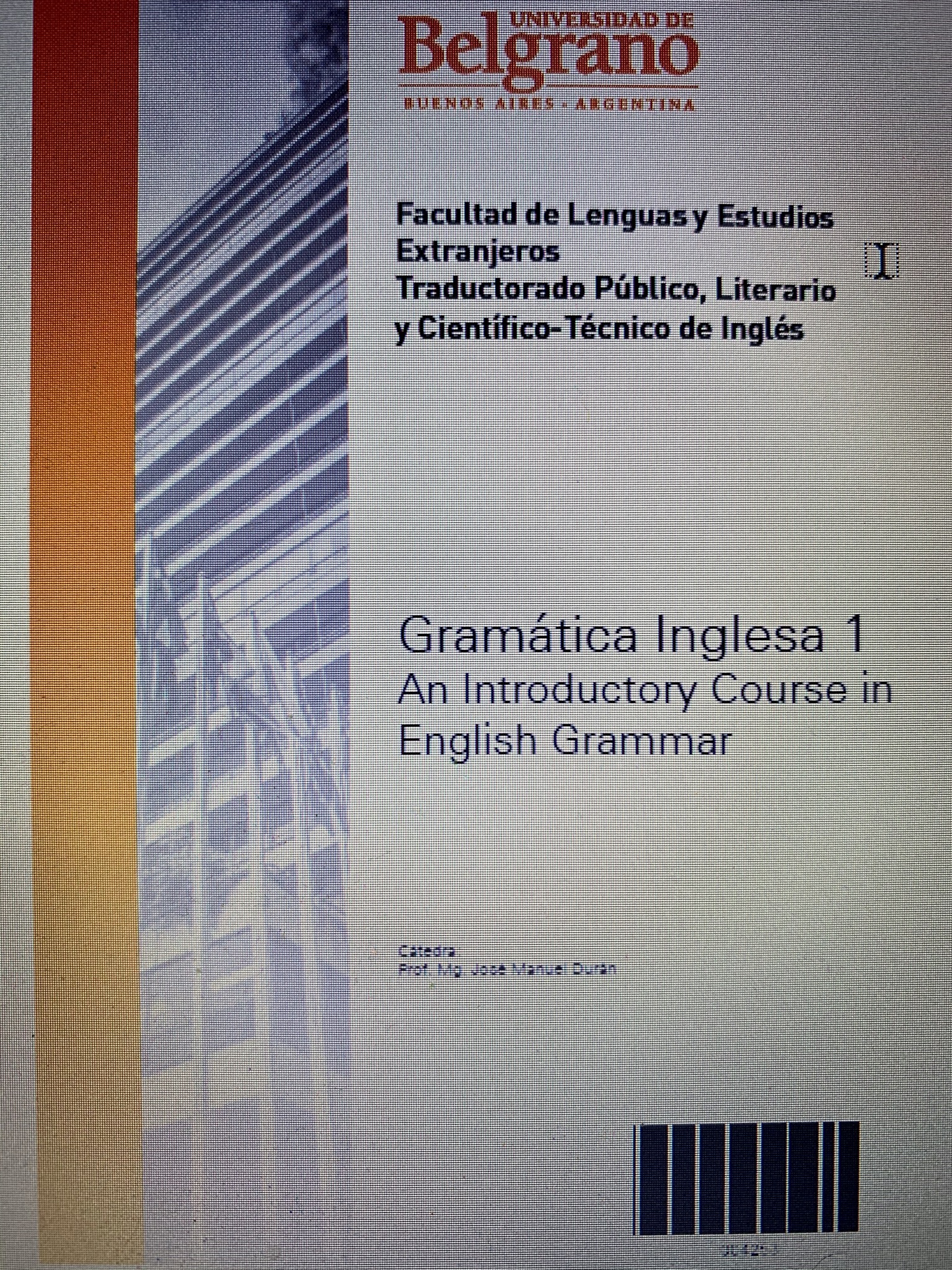Gramática Inglesa 1: An Introductory Course in English Grammar (ebook)