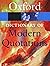 The Oxford Dictionary of Mo...