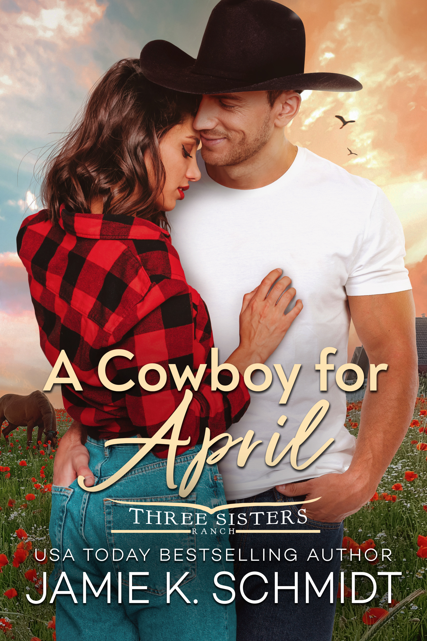 A Cowboy for April (Three Sisters Ranch, #4)