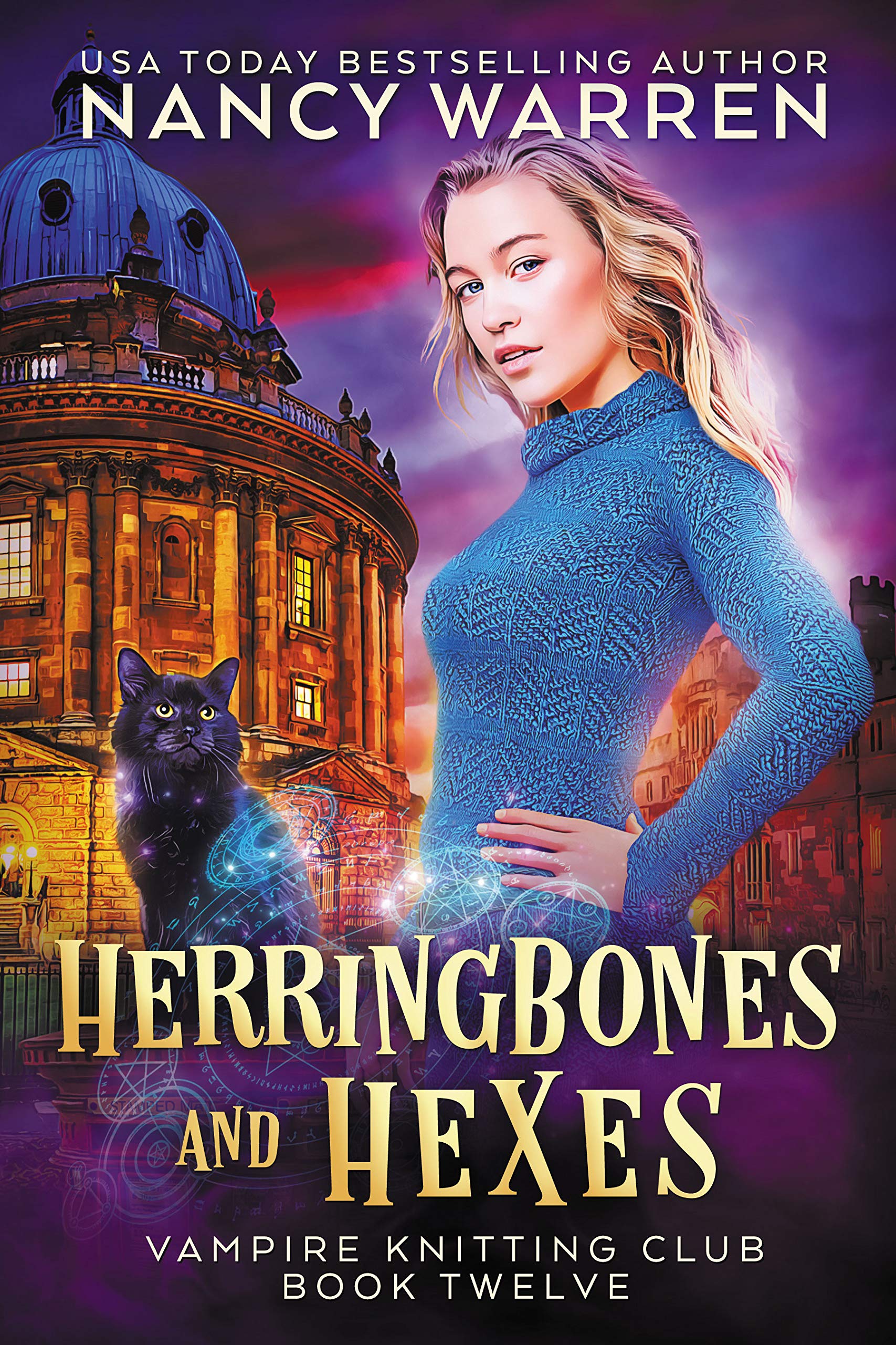 Herringbones and Hexes (Vampire Knitting Club, #12)