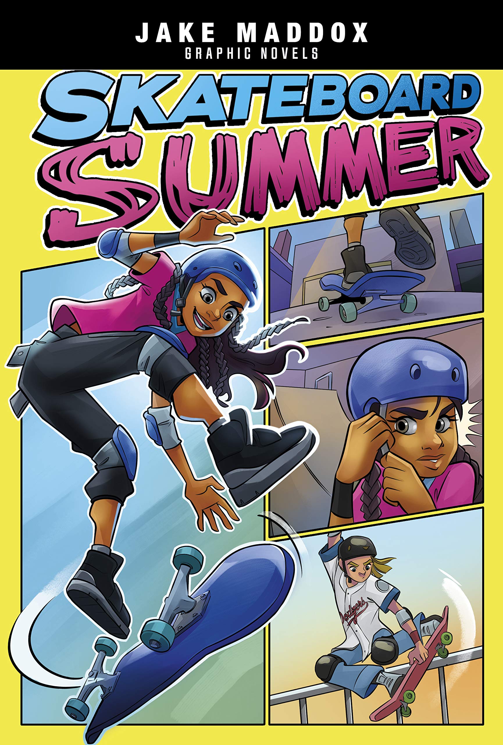 Skateboard Summer (Jake Maddox Graphic Novels)