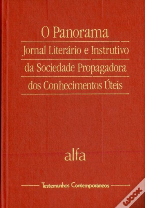O panorama : jornal literário e instrutivo da Sociedade Propagadora dos Conhecimentos Úteis